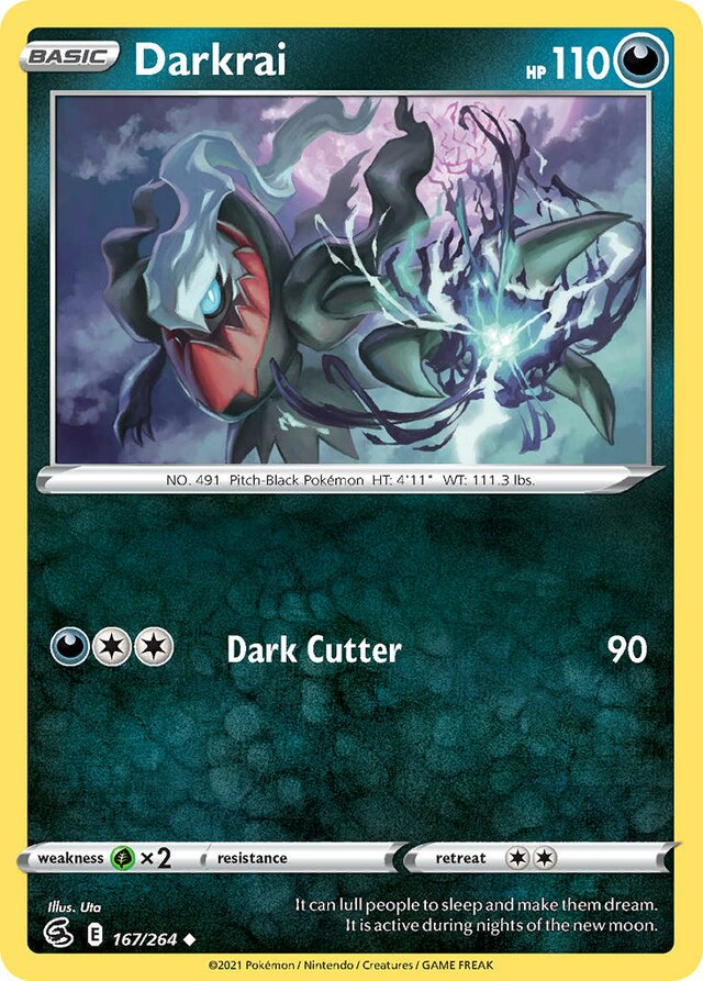 167/264 Darkrai FST Uncommon