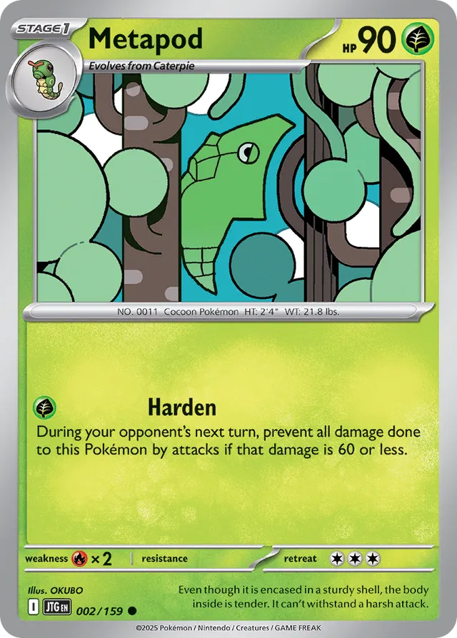 Metapod Journey Together 002/159 Common
