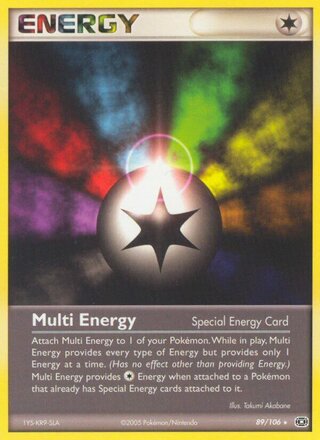 Multi Energy (EX Emerald 89/106)
