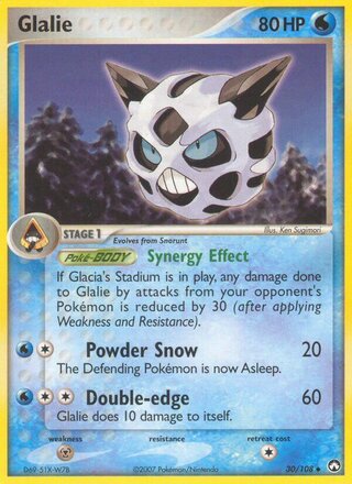 Glalie (EX Power Keepers 30/108)