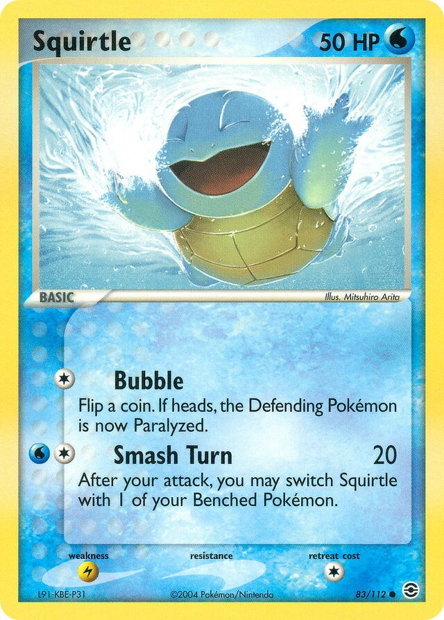 83/112 Squirtle RG Common
