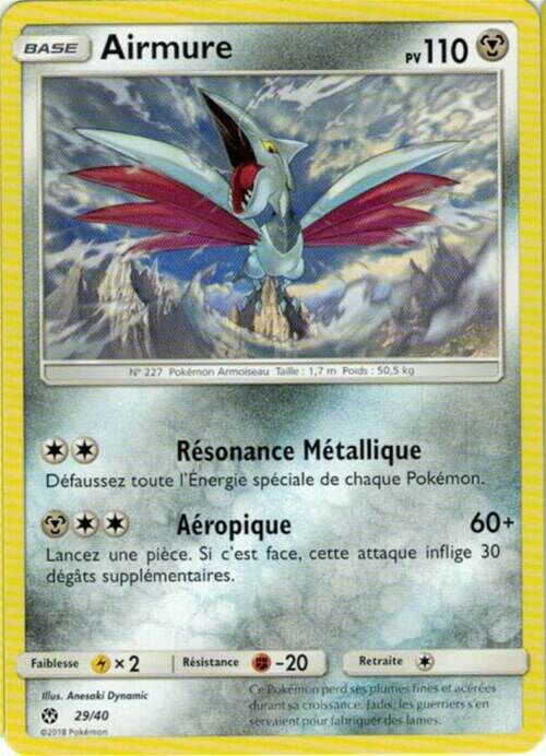 Skarmory McDonald's Collection 2018 (French 29/40 —