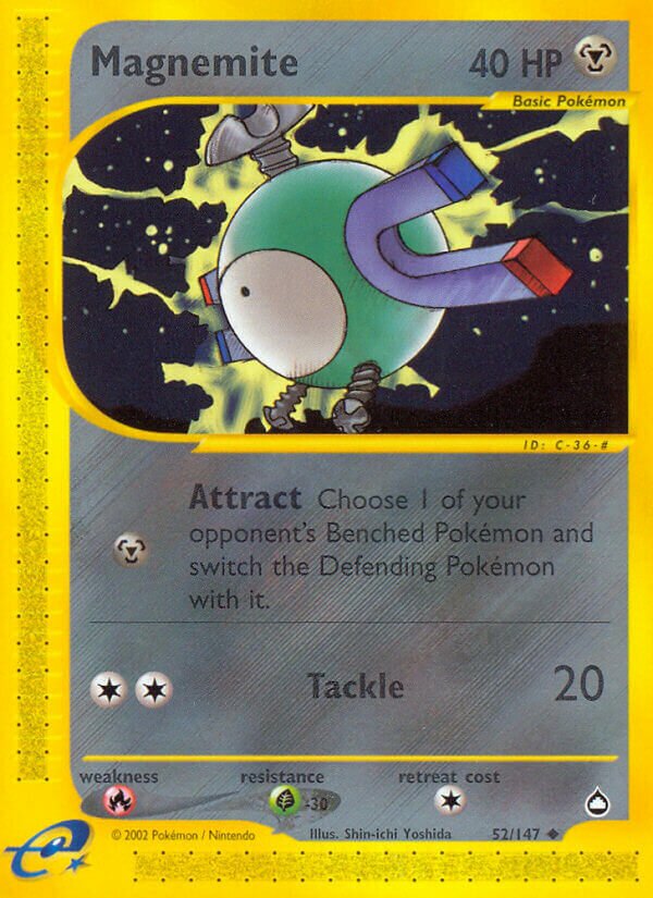 52/147 Magnemite AQ Uncommon