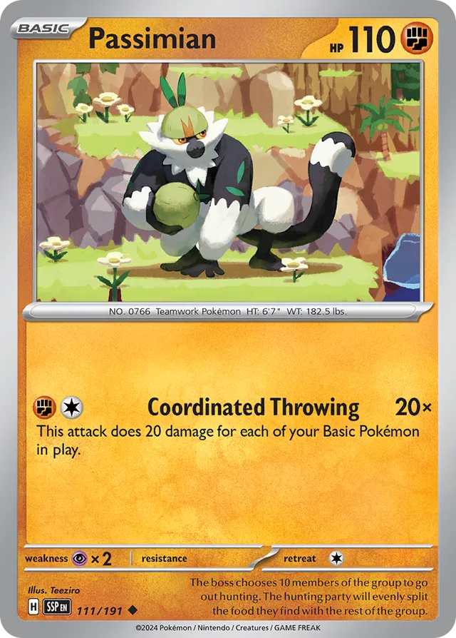 111/191 Passimian SSP Uncommon