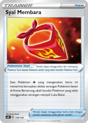 Burning Scarf (Challenge V Starter Deck 130/156)
