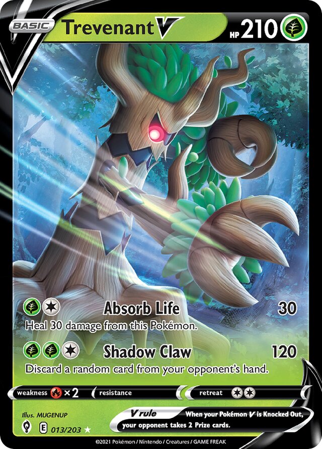 013/203 TrevenantV EVS Ultra-Rare Rare