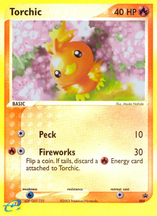 Torchic Nintendo Promos 8 PROMO