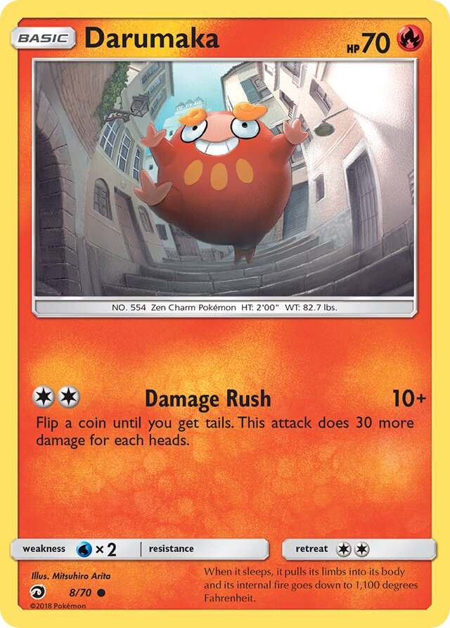 Darumaka Dragon Majesty 8/70 Common