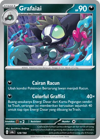 Grafaiai (Shiny Treasure ex 128/190)