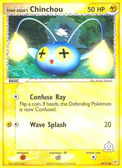 49/95 Team Aqua's Chinchou MA Common