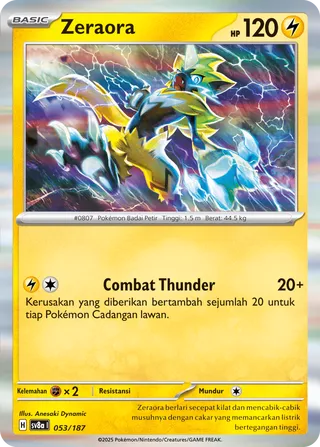 Zeraora (Terastal Festival ex 053/187)