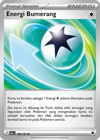 Boomerang Energy (Transfiguration Mask 166/167)