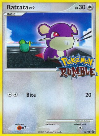 Rattata (Pokémon Rumble 15/16)