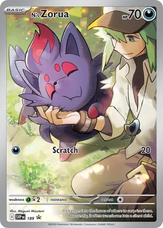 189 N's Zorua SVP PROMO