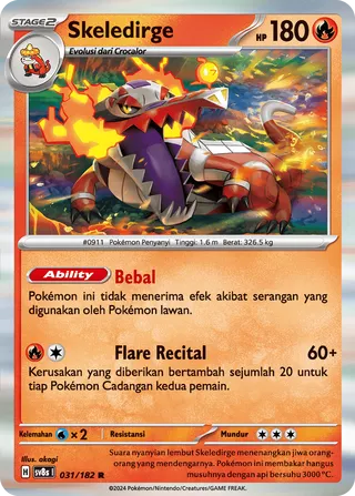 Skeledirge (Stellar Lightning 031/182)
