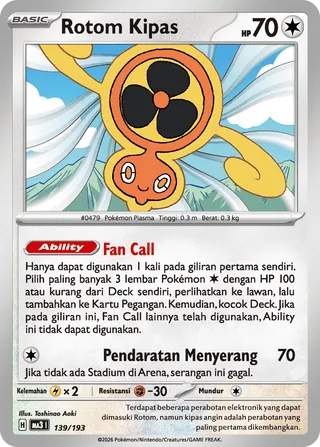 Fan Rotom (MEGA Dream ex 139/193)