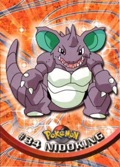 Nidoking (Topps Series 1 34)