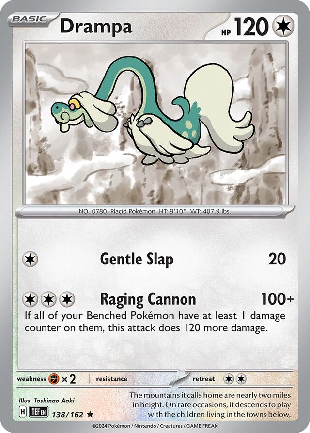 138/162 Drampa TEF Rare