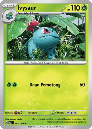 Ivysaur (Mega Evolution 002/126)