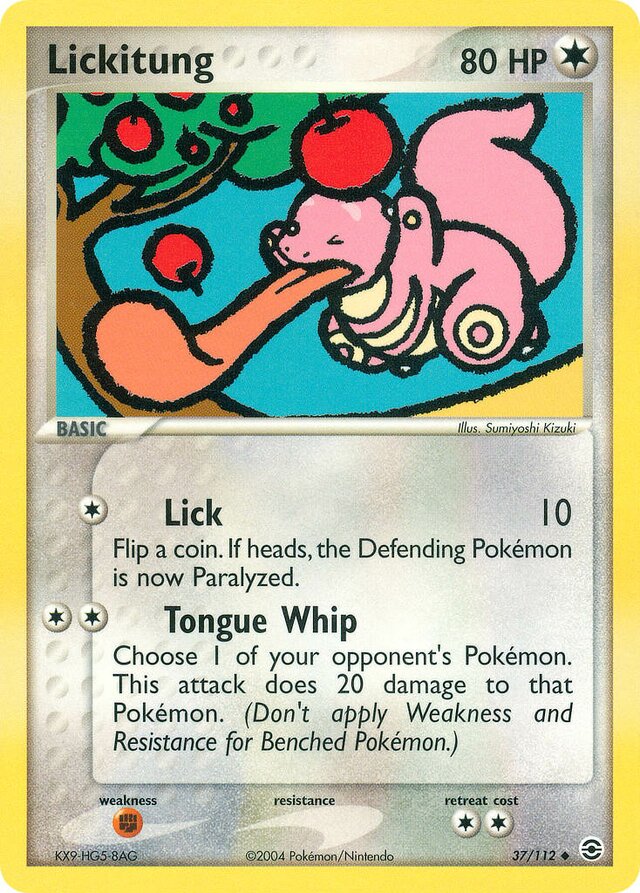 37/112 Lickitung RG Uncommon