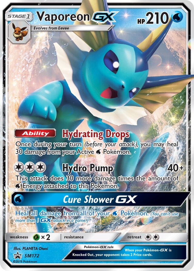 SM172 VaporeonGX SMP PROMO