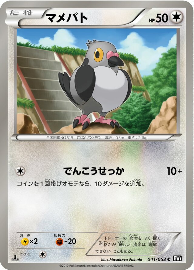 041/053 Pidoveマメパト C