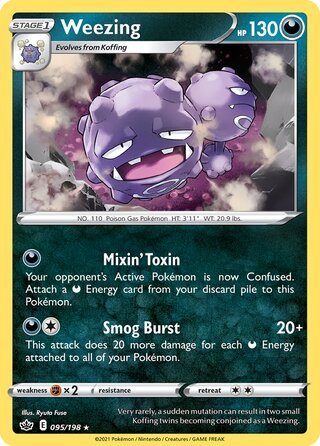 Weezing (Chilling Reign 095/198)