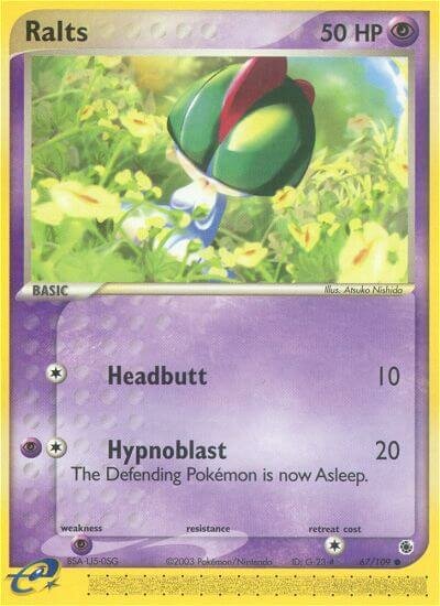 67/109 Ralts RS Common
