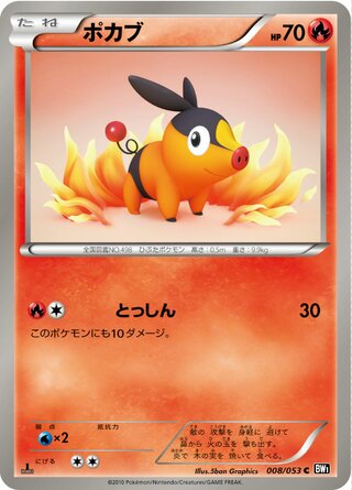 Tepig (Black Collection 008/053)