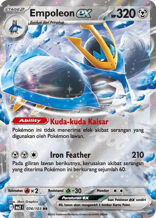 Empoleon ex (Blue Blaze 074/103)