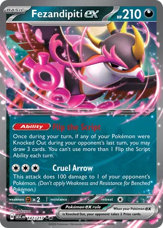 Fezandipiti ex (Ascended Heroes 142/217)