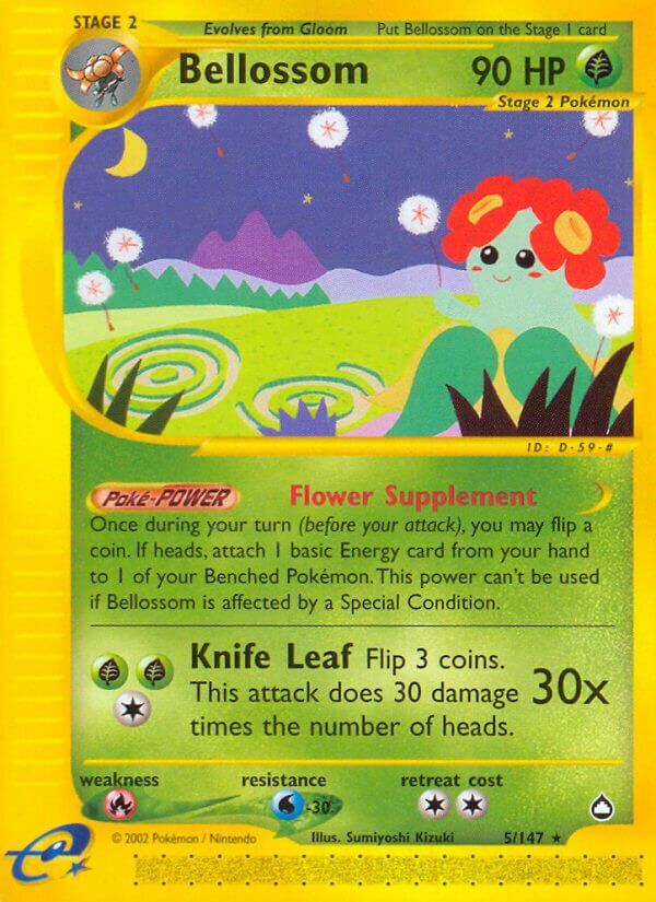 5/147 Bellossom AQ Rare