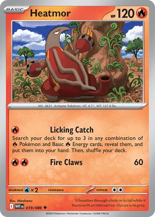 Heatmor (White Flare 019/086)