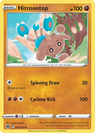 Hitmontop (Brilliant Stars 072/172)