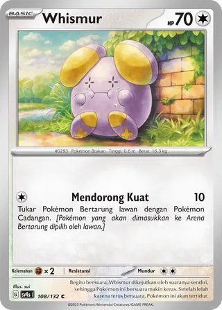 Whismur (Paradox Encounters 108/132)