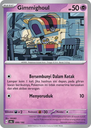 Gimmighoul (Shiny Treasure ex 099/190)