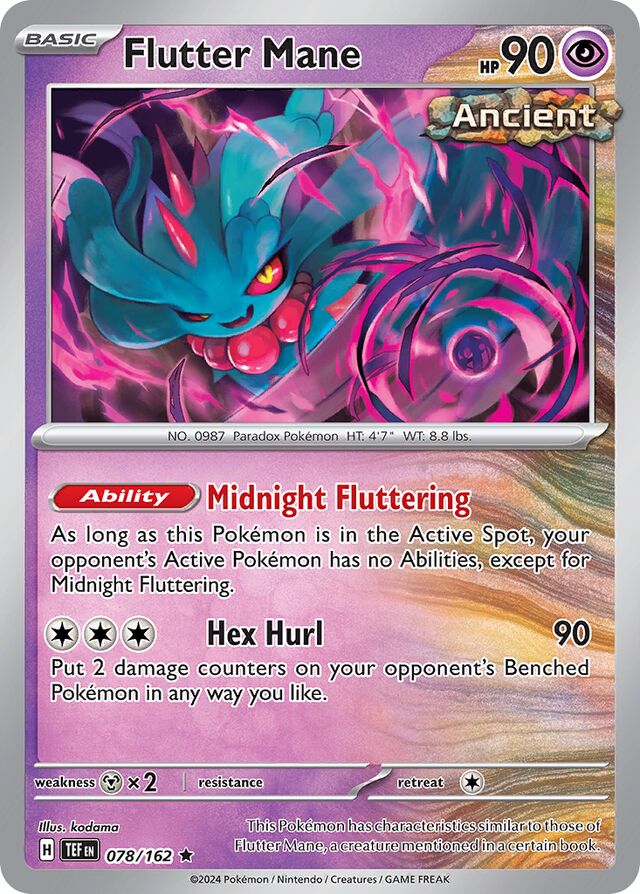 078/162 Flutter Mane TEF Rare