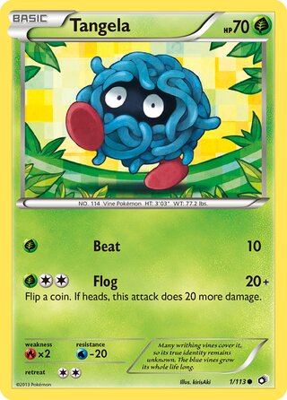 Tangela (Legendary Treasures 1/113)