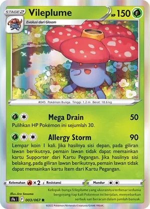 Vileplume (Battle Region 003/067)