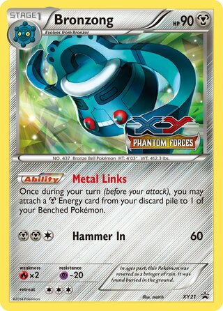 Bronzong (XY Black Star Promos XY21)