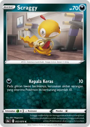 Scraggy (Matchless Fighters 053/070)
