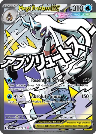 Mega Froslass ex (Ascended Heroes 265/217)
