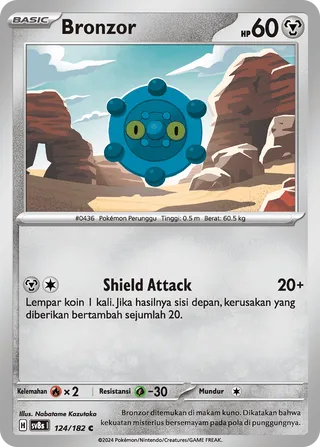 Bronzor (Stellar Lightning 124/182)