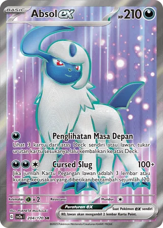 Absol ex (Black Shine 204/170)
