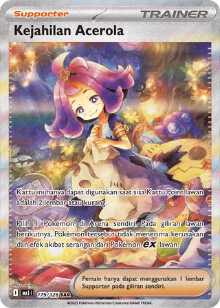 Acerola's Mischief (Mega Evolution 179/126)