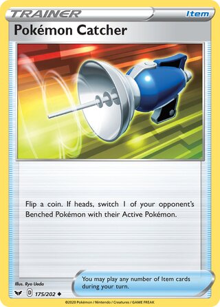 Pokémon Catcher (Sword & Shield 175/202)
