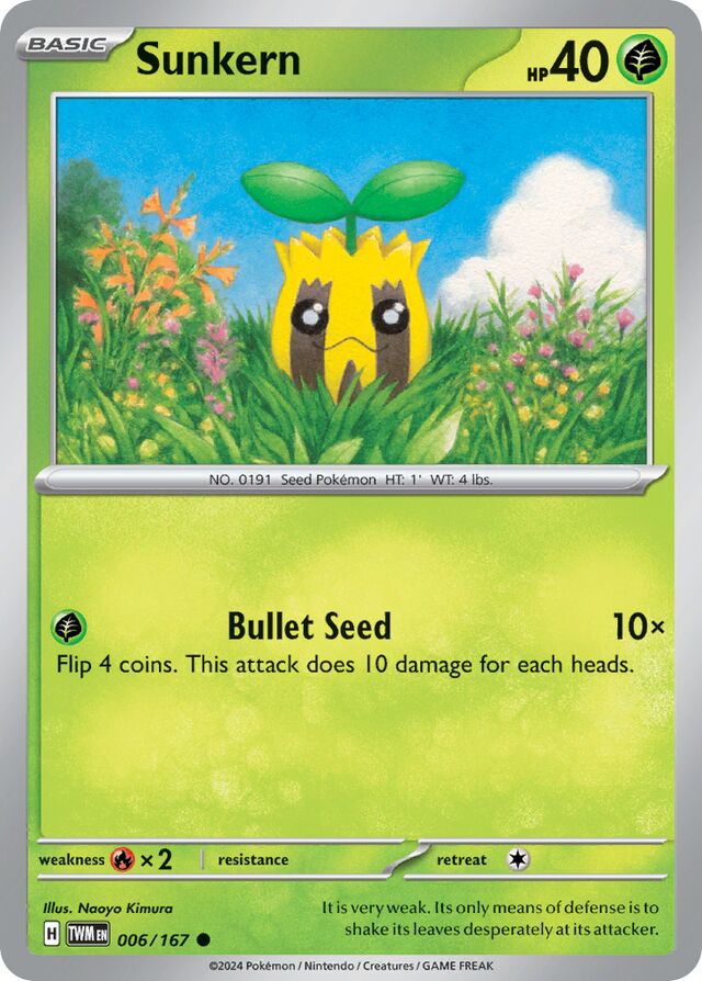 006/167 Sunkern TWM Common