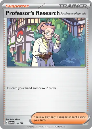 Professor's Research (Scarlet & Violet Promos 223)