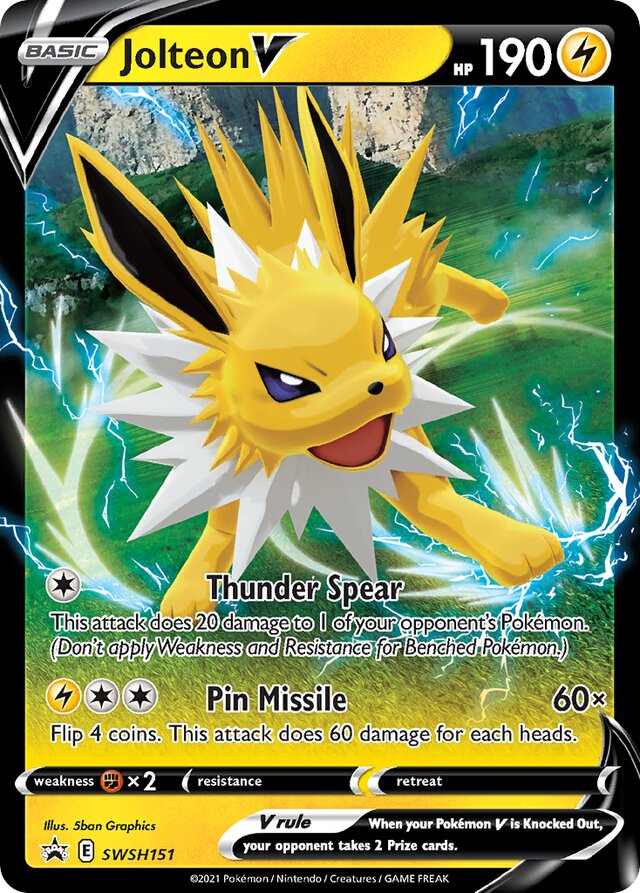 SWSH151 JolteonV SSP PROMO