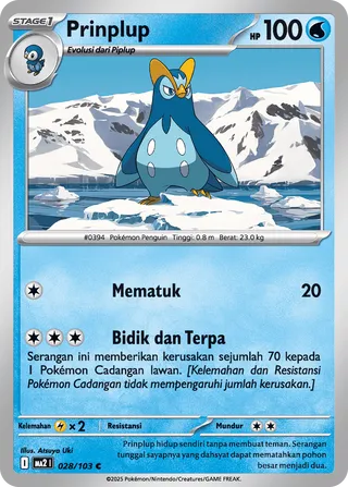 Prinplup (Blue Blaze 028/103)